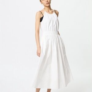 Uniqlo White Halter Neck Dress
